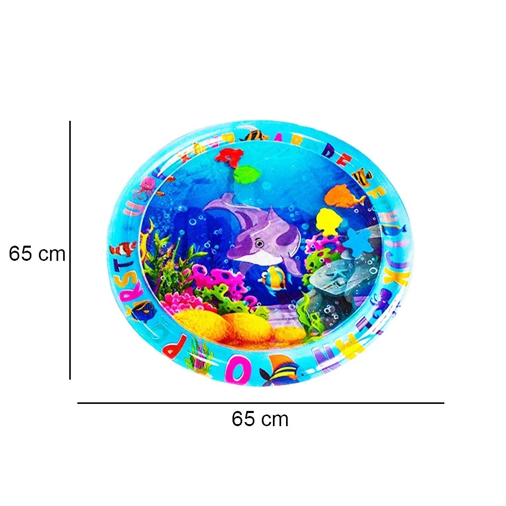 Baby Water Play Mat | Inflatable Tummy Time Activity & Early Learning Toy for Infants