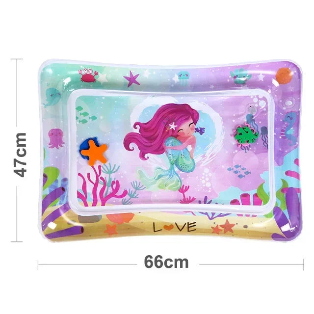 Baby Water Play Mat | Inflatable Tummy Time Activity & Early Learning Toy for Infants
