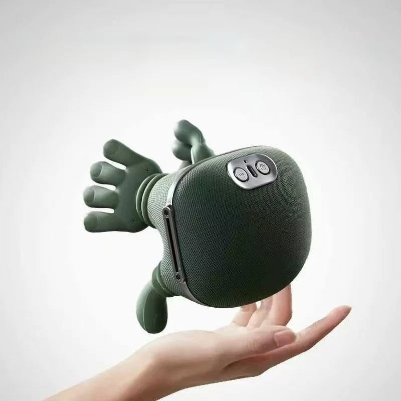 Mini Portable Massage Pillow, 3D Kneading Neck & Body Massager for Home, Office & Travel