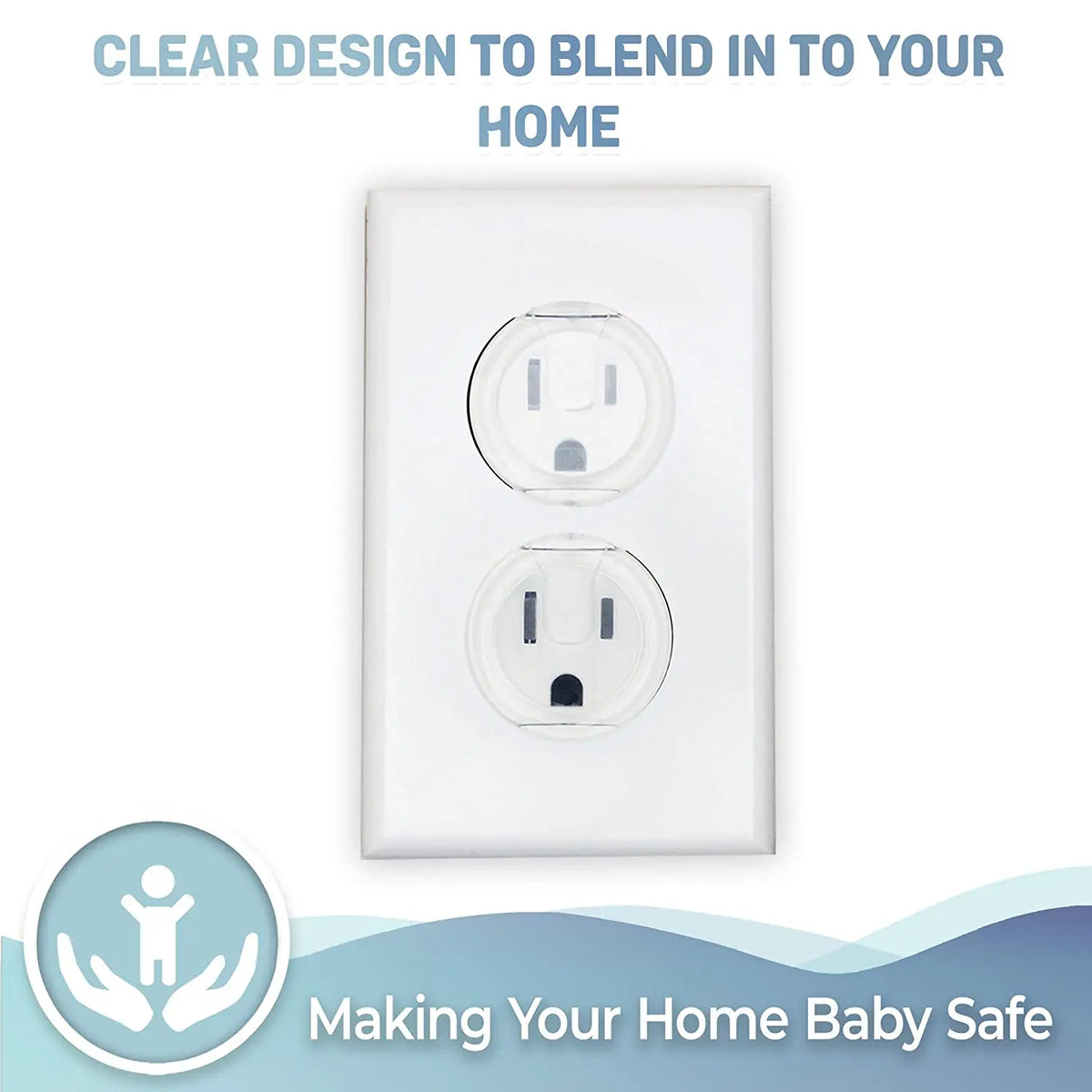10-Pack Baby Outlet Covers | American Standard Child Safety Plug Protectors