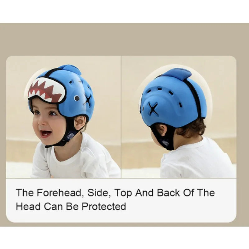 Baby anti-fall head protection hat for crawling and walking